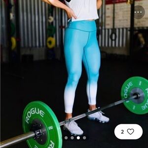 Zyia Active Ombré Venom Light n tight leggings-size 6-8